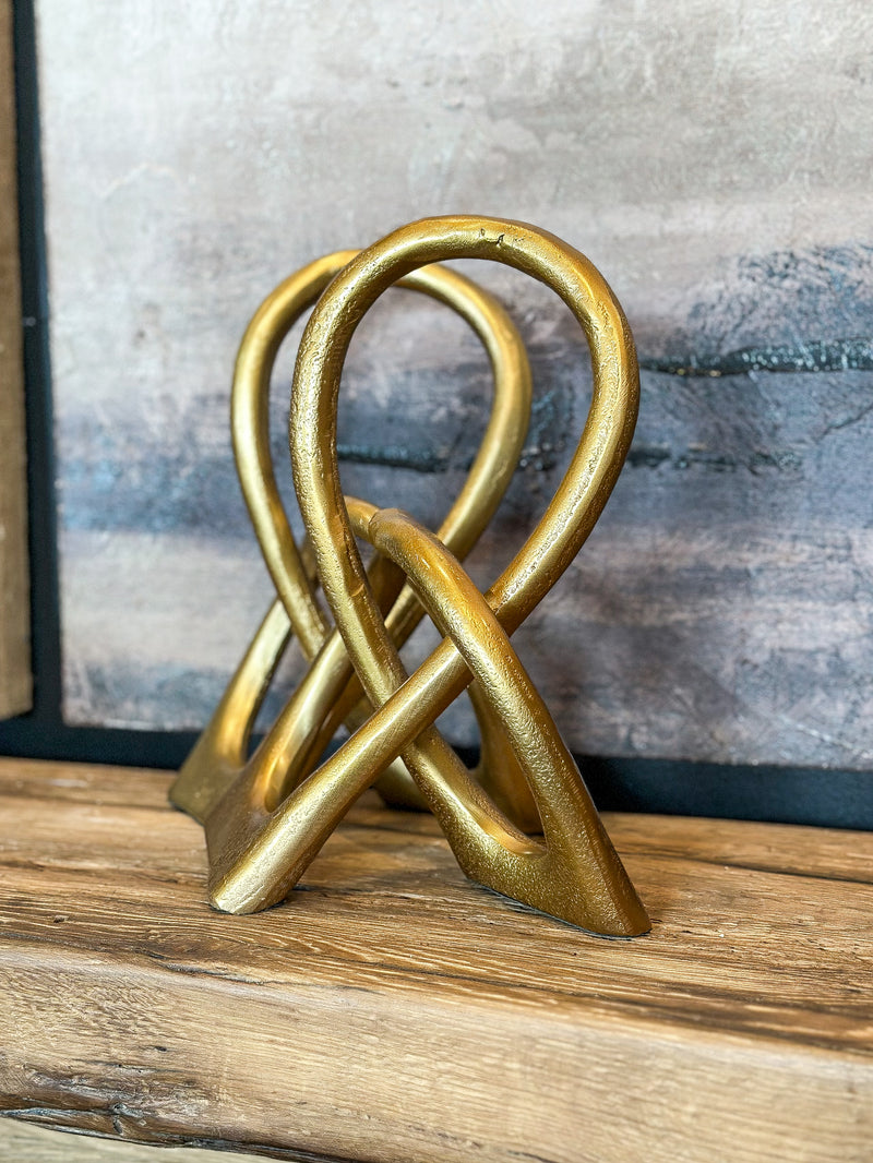 Antique Gold Loop Ornament