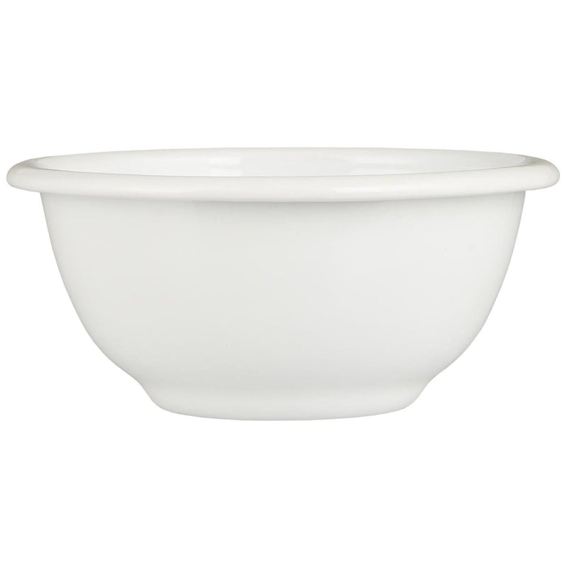 Enamel White Bowl