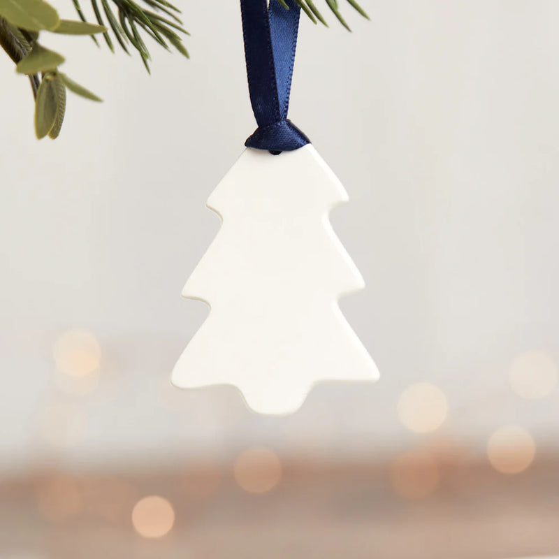 S/6 Christmas Spruce: Tree Scented Ceramics