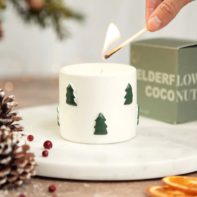 Christmas Spruce Winter Pine Candle