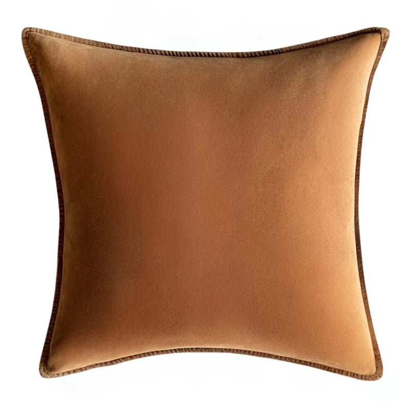 Brown Sugar Velvet Cushion 50x50cm