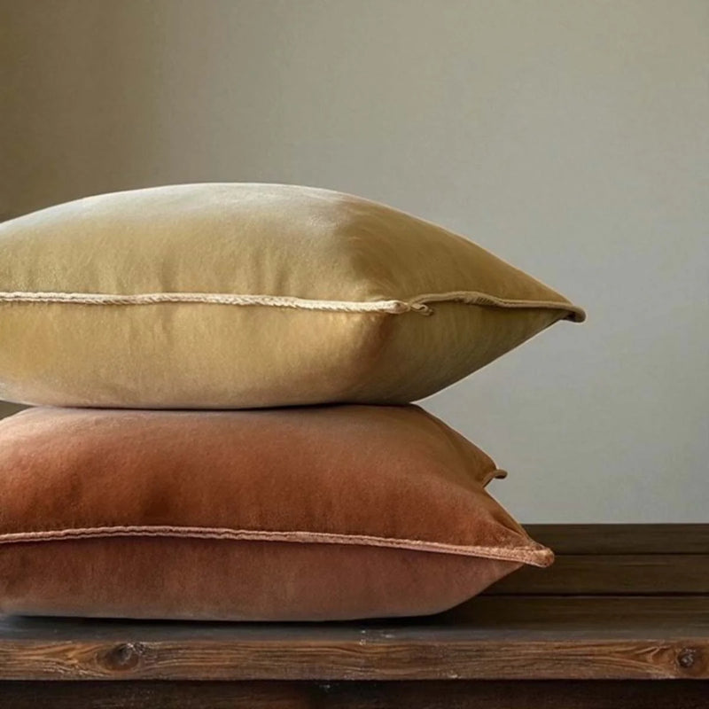 Brown Sugar Velvet Cushion 50x50cm