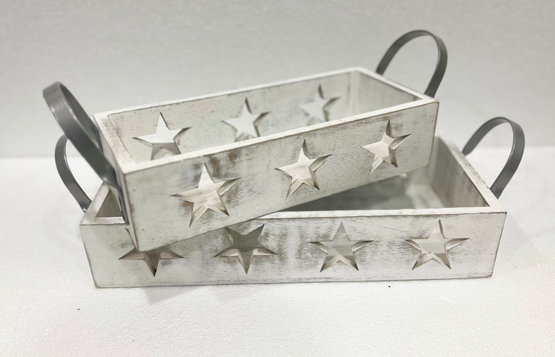 Set of 2 Star Trays