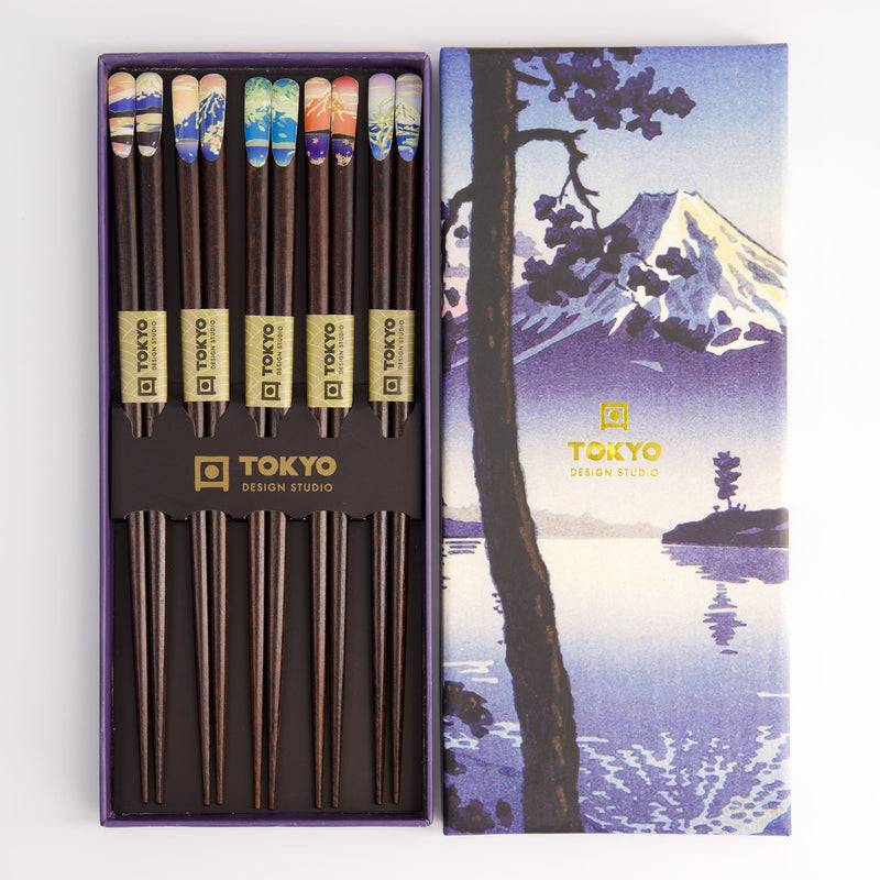 S/5 Fuji Chopsticks GIftset