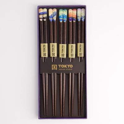 S/5 Fuji Chopsticks GIftset