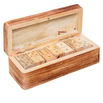 Mango Wood Domino Set