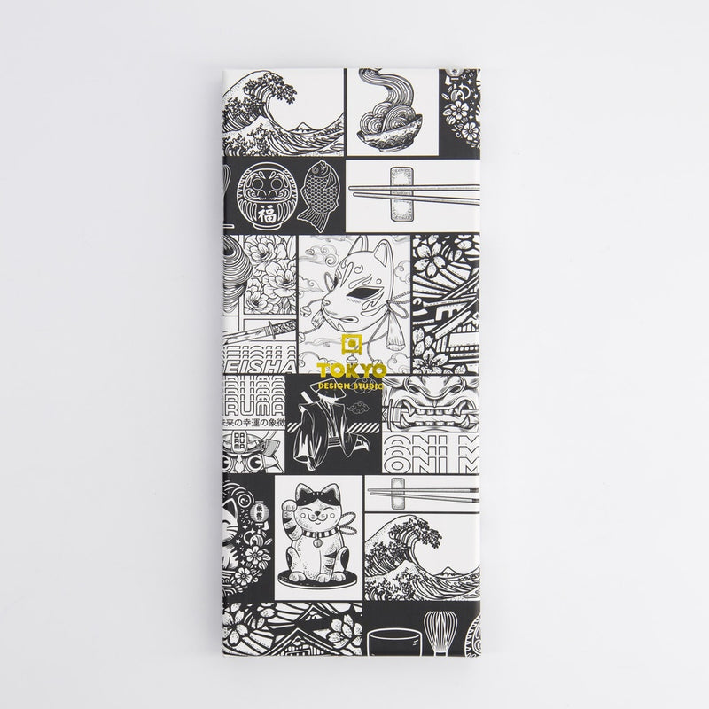 S/5 Tokyo Monochrome Chopstick Giftset