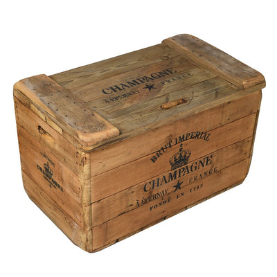 Wooden Champagne Trunk