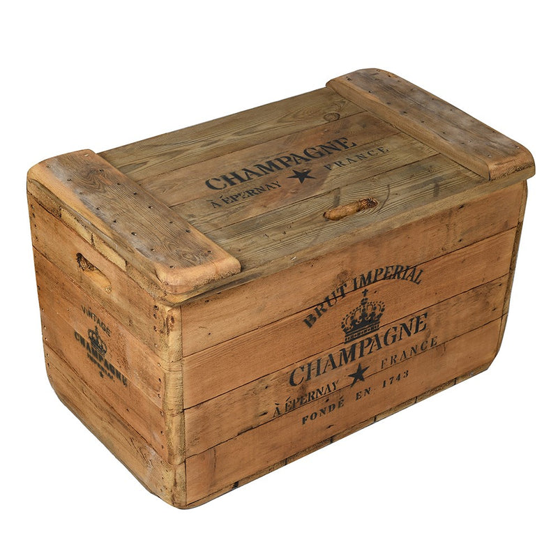 Wooden Champagne Trunk