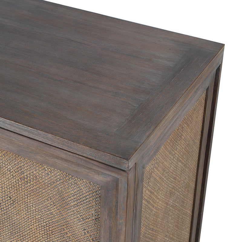 Bayur Wood 4 Door Sideboard