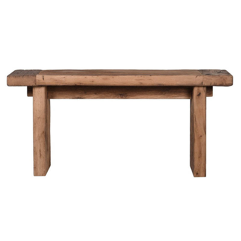 Rustic Oak Console Table