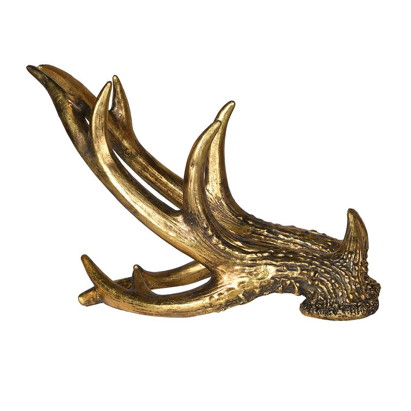 Gold Antler Wine Holder