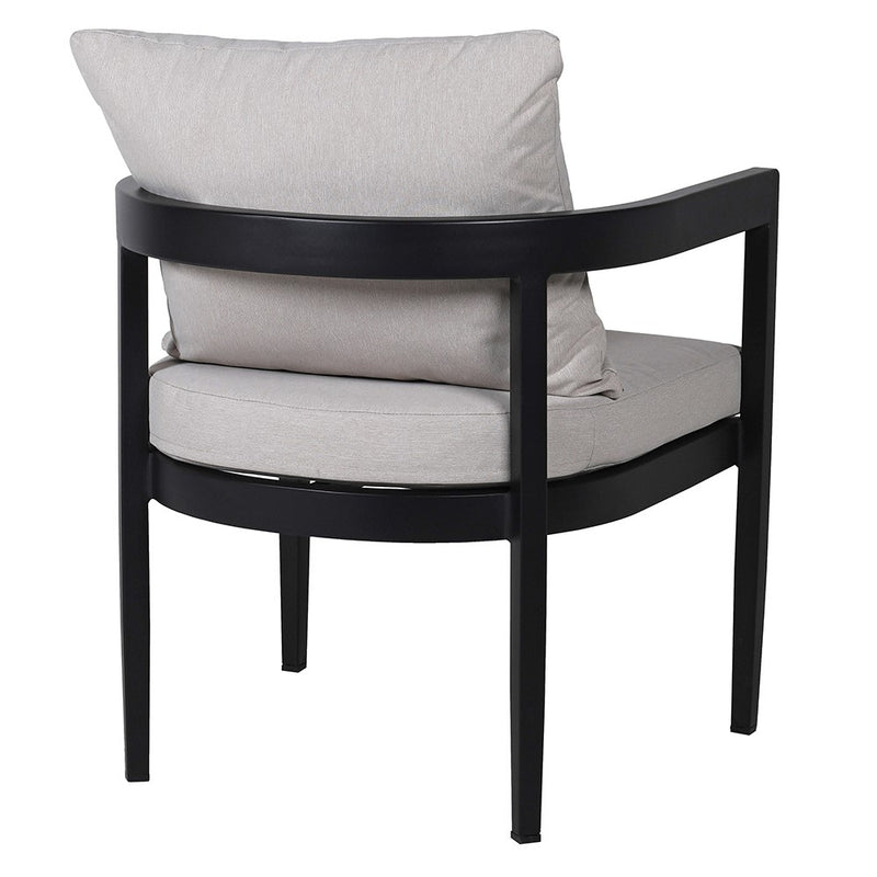 Black Dining Chair With Cushions