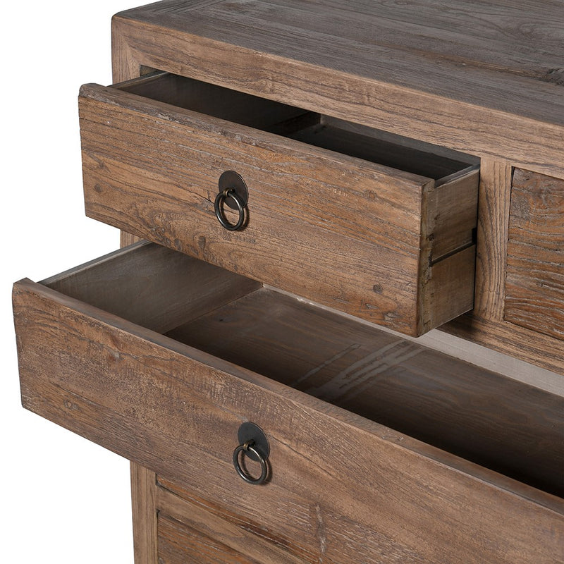 Reclaimed Elm 10 Chest Of Drawers