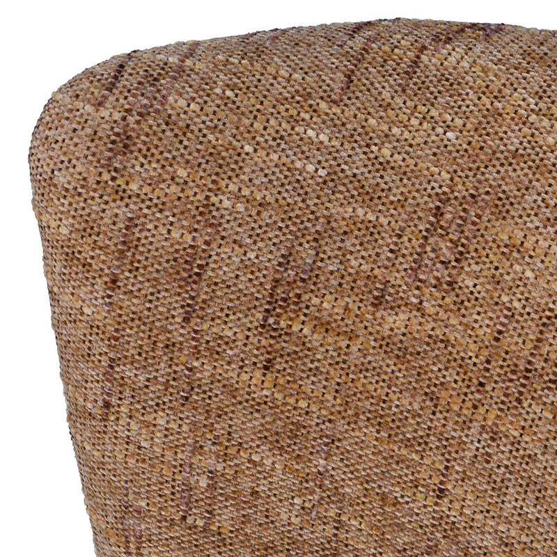 Cinnamon Textured Swivel Chair