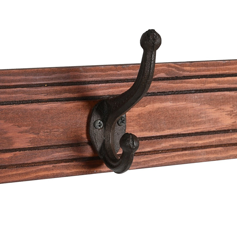 Wooden Ski Coat Rack