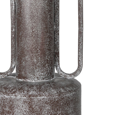 Iron Aged Vase With Handles