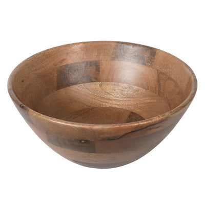 Large Mango Wood Deep Bowl