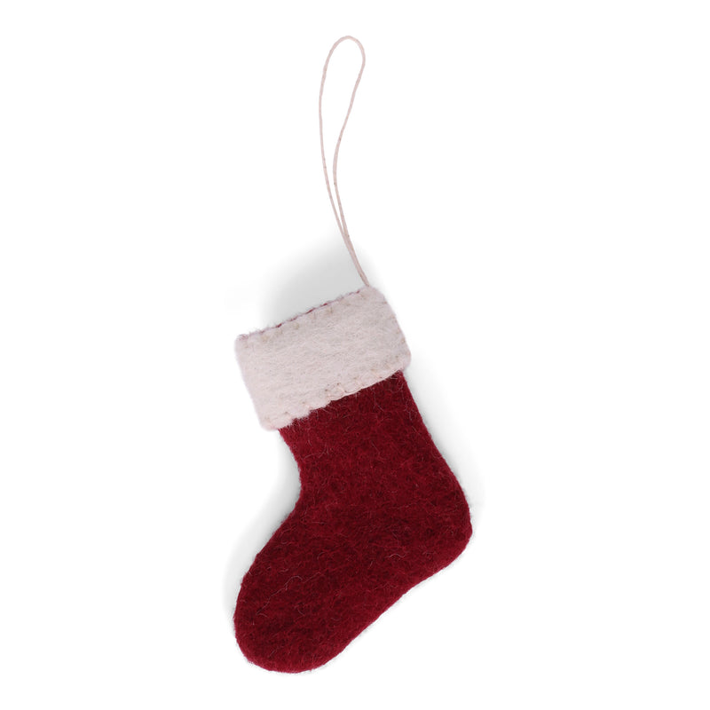 Mini Red Stocking