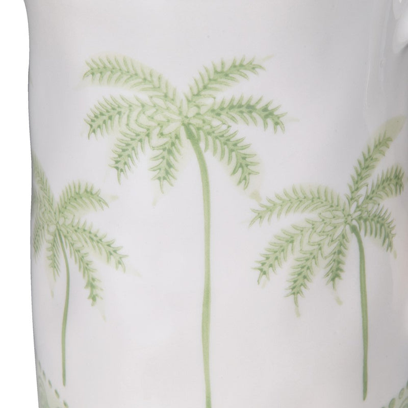 Sage Palm Tree Jug