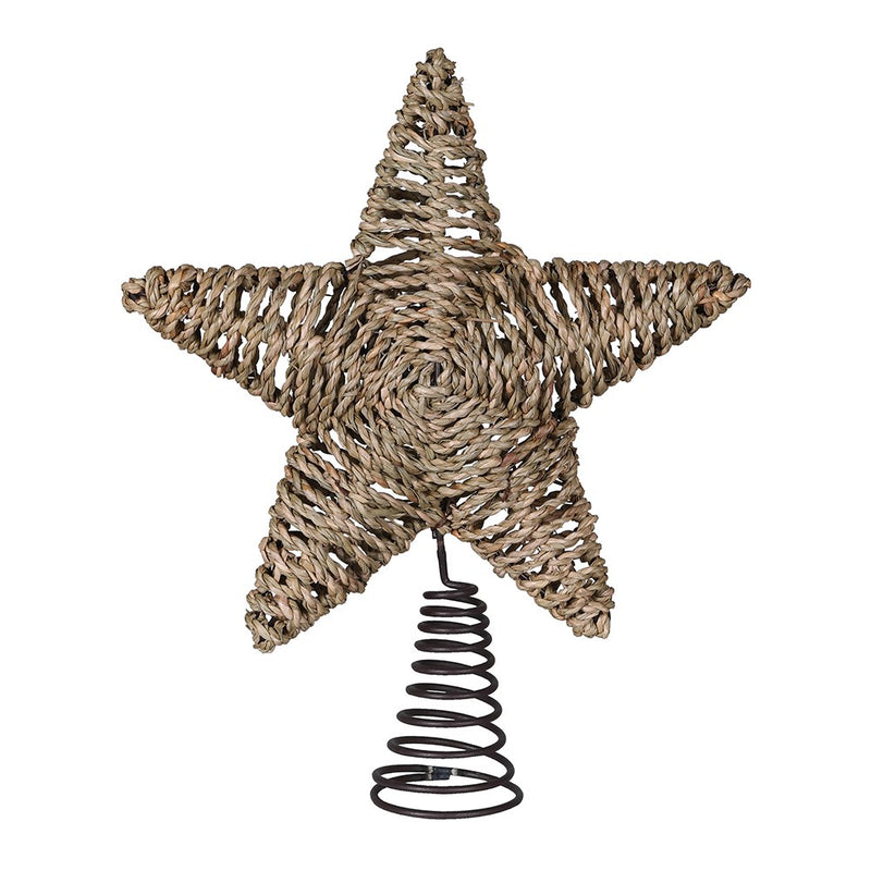 Rattan Star Tree Topper