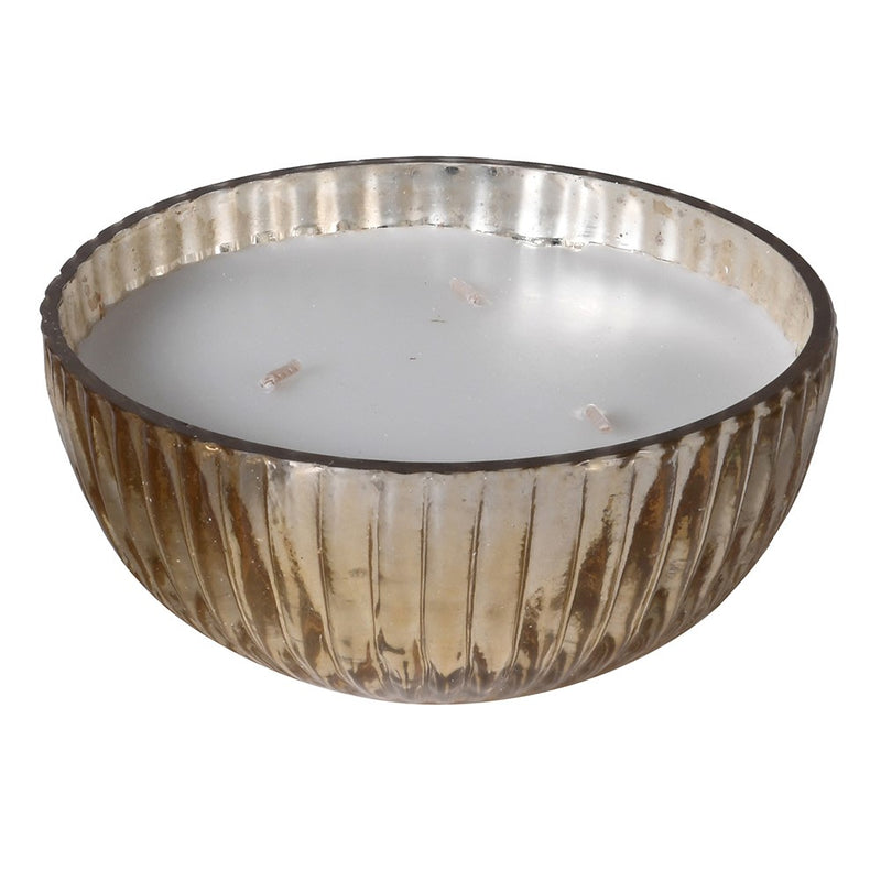 Medium Balsam/Cedar Gold Candle Pot