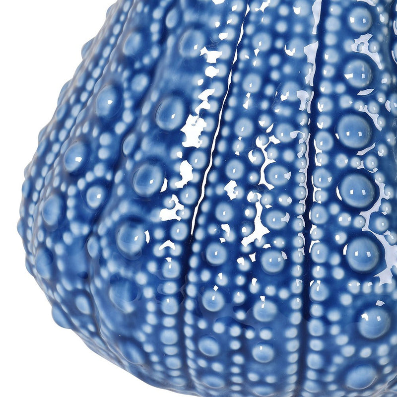 Large Blue Urchin Jug