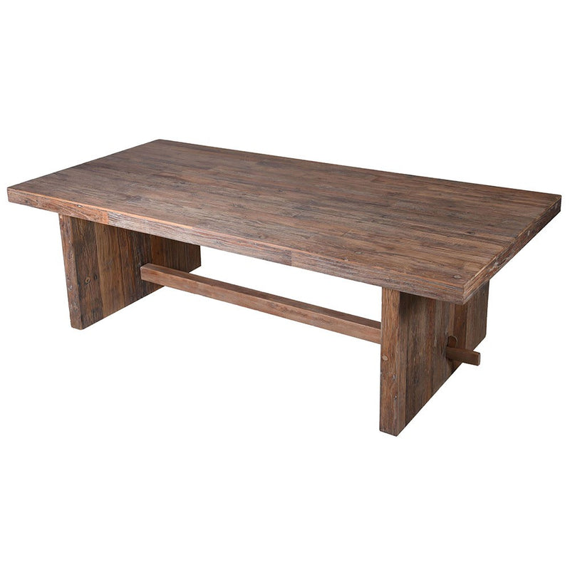 Rustic Elm Dining Table