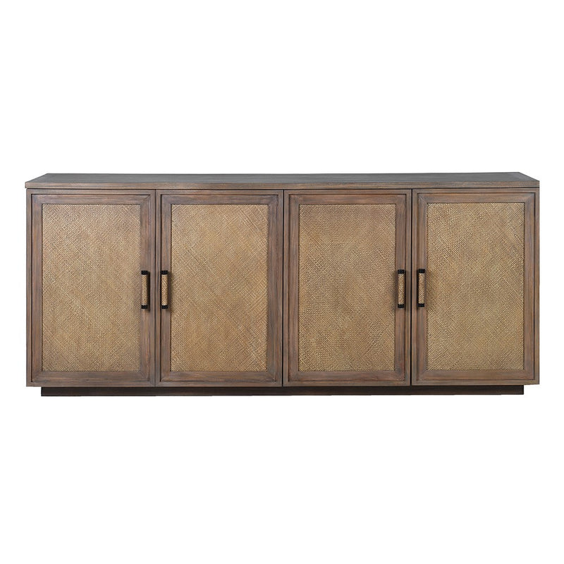 Bayur Wood 4 Door Sideboard