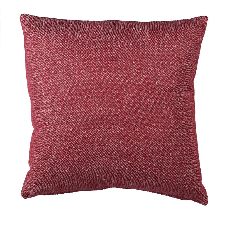 50x50 Red & White Stripe Cushion