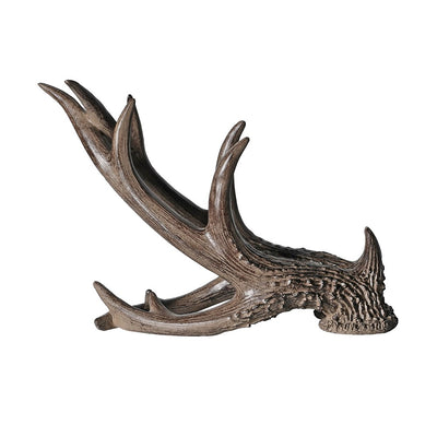 Rustic Brown Antlers Wine Bottle Holder