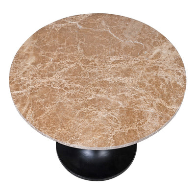 Marble Top Round Side Table