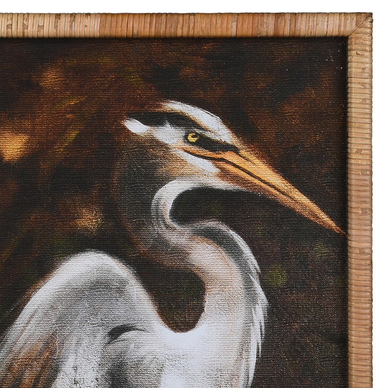 S/2 Framed Storks Prints