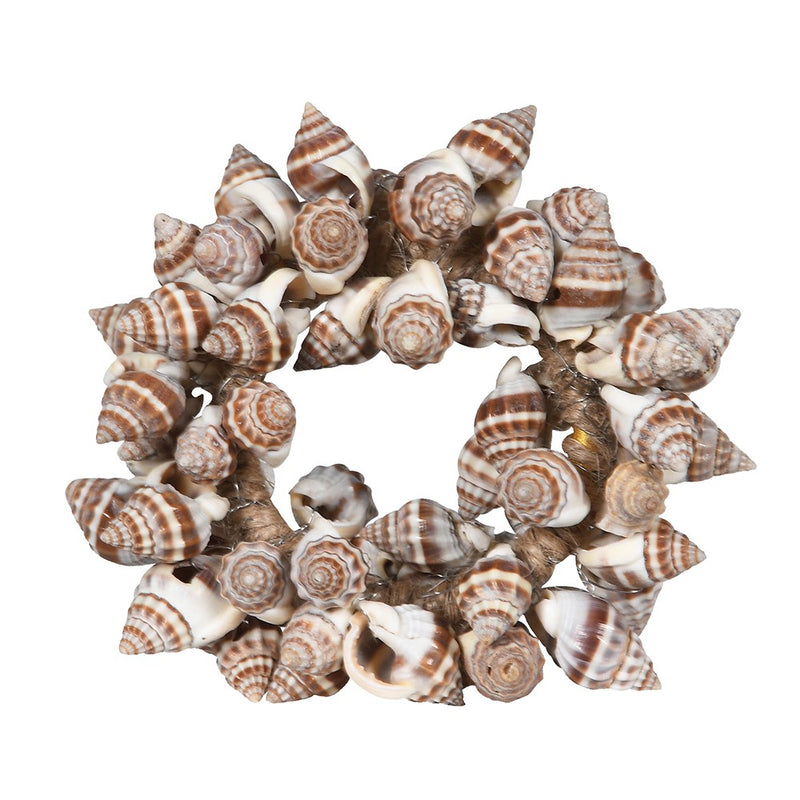 Set Of 4 Conch Shell Napkin Rings