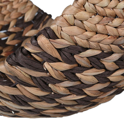 Crescent Grass Rope Basket