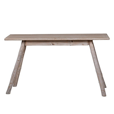 Rustic Oak & Fir Wood Console
