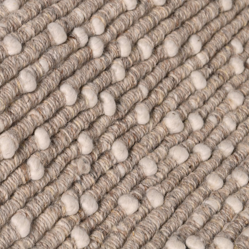 Ivory Textured Bobble Rug 150x212cm