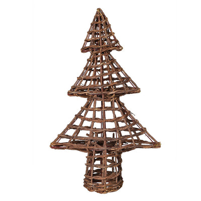 Large Rattan Tiered Tree