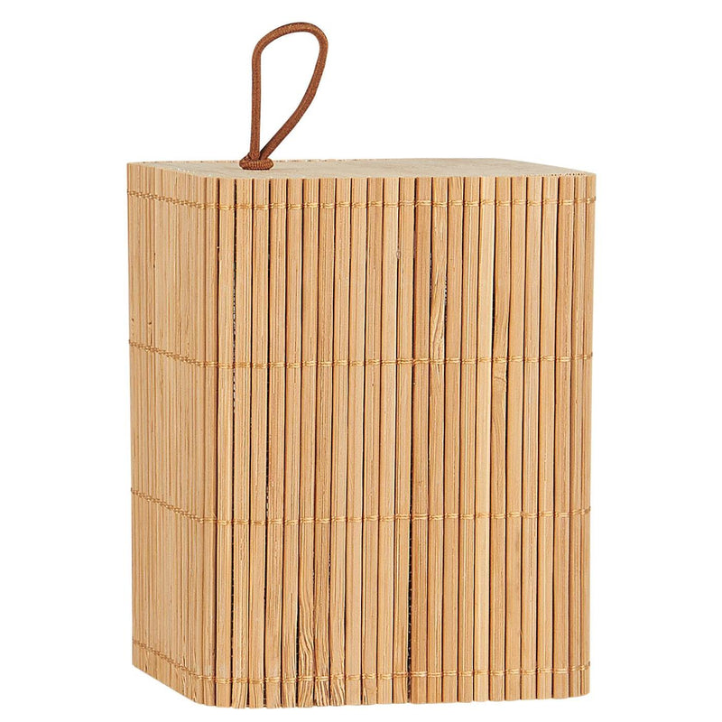 Poplar & Bamboo Small Square Box