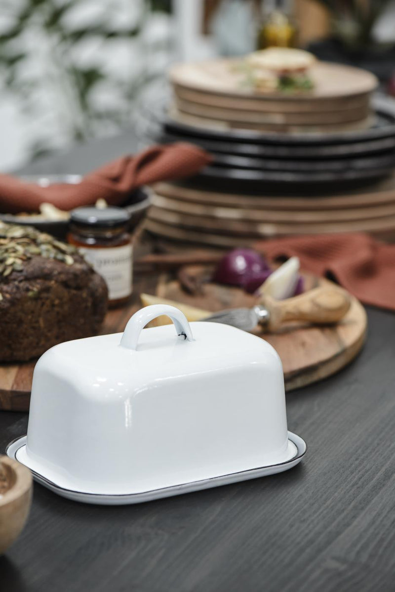 Enamel Butter Dish