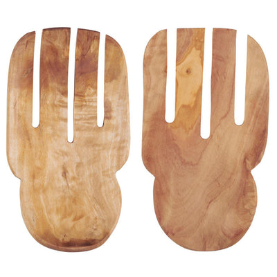 Olive Wood Salad Servers