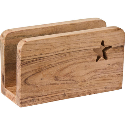 Acacia Wood Napkin Holder