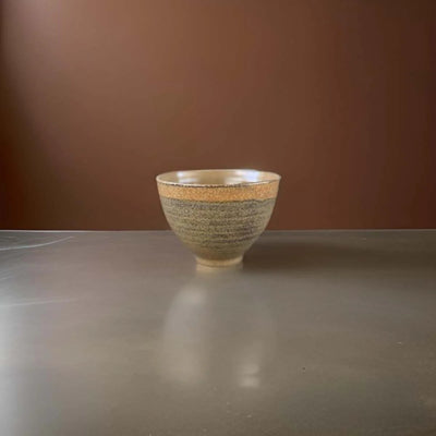 Earth Ridged Stoneware Bowl 11cm