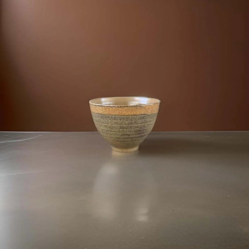 Earth Ridged Stoneware Bowl 11cm