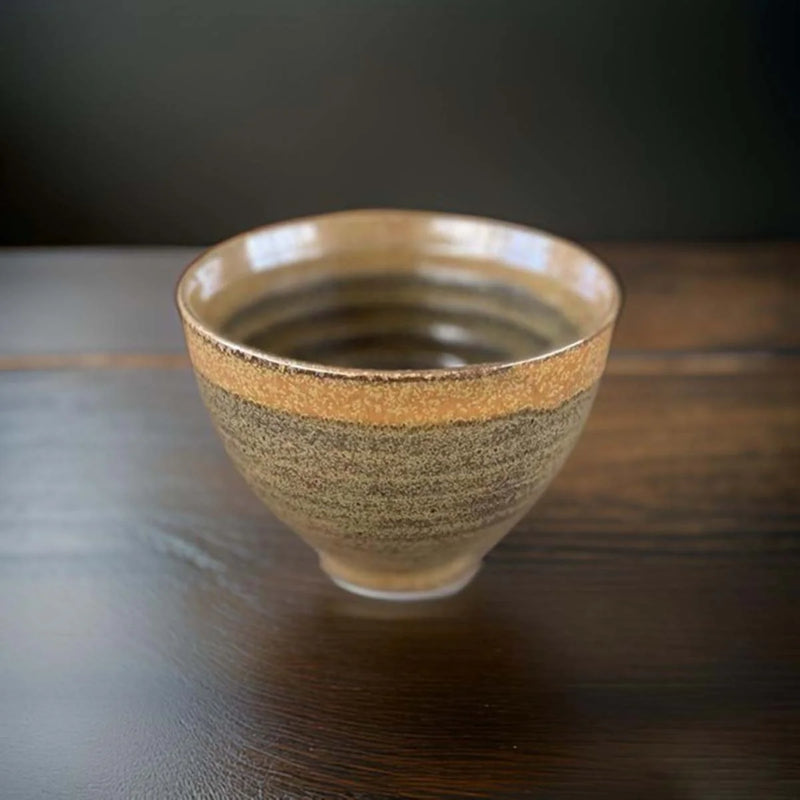 Earth Ridged Stoneware Bowl 11cm