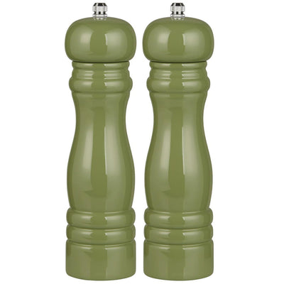 Green Salt & Pepper Mills