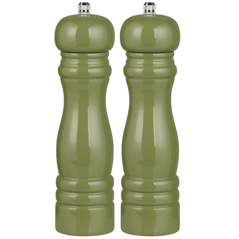 Green Salt & Pepper Mills