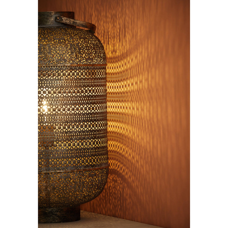 UPADI Table Lamp Brown Gold 37.5 x 62cm