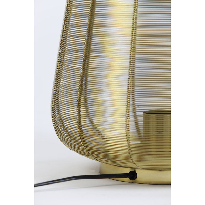 Gold Wire Table Lamp 29x31.5