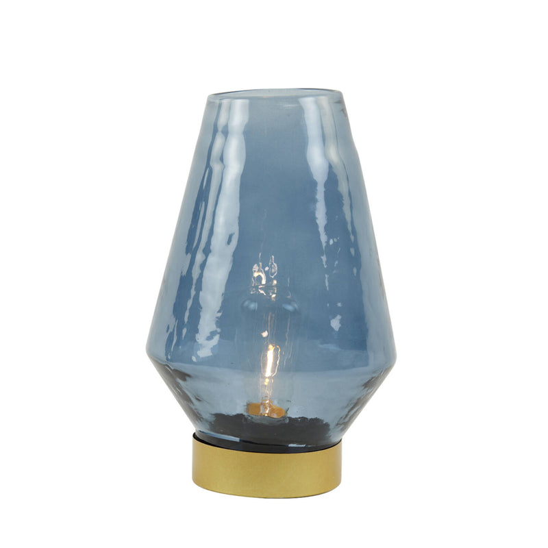 Dark Blue/Gold Table Lamp